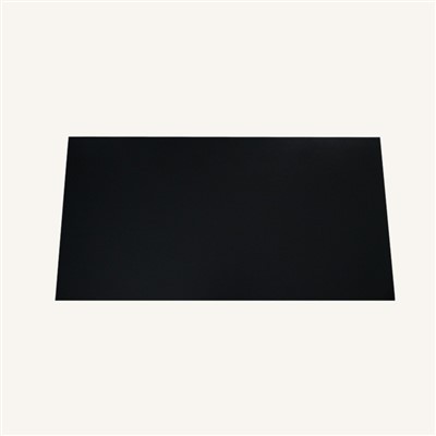 Solid bøg træ rektangel spisebord top i sort farve producent